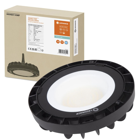 LED-Industrieleuchte 83W 10000lm 6500K Cold Black IP65 IK06 High Bay Compact Ledvance