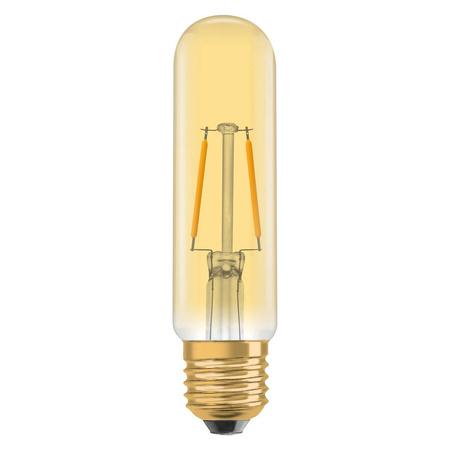 Dekorative LED-Lampe E27 TUBULAR 2.5W = 20W 200lm 2000K Warm 300° Glühfaden OSRAM Vintage 1906