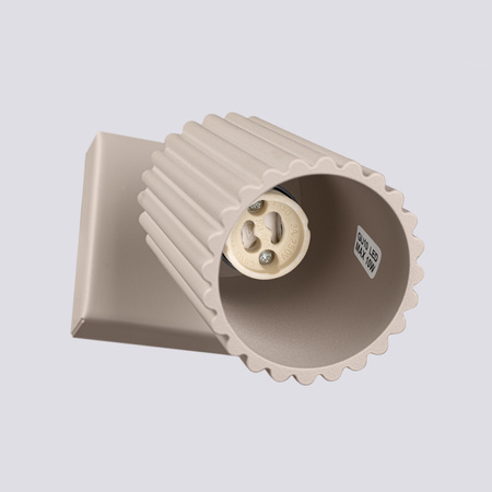 Wandleuchte GU10 Aluminium Taupe Carbon Deep Space SL.1761 Sollux