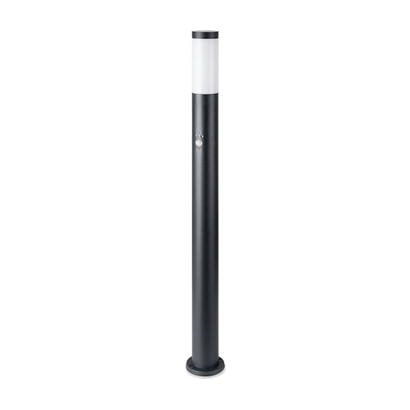 Gartenlampenmast E27 IP44 Mit Bewegungssensor 110CM Schwarz VT-838 V-TAC