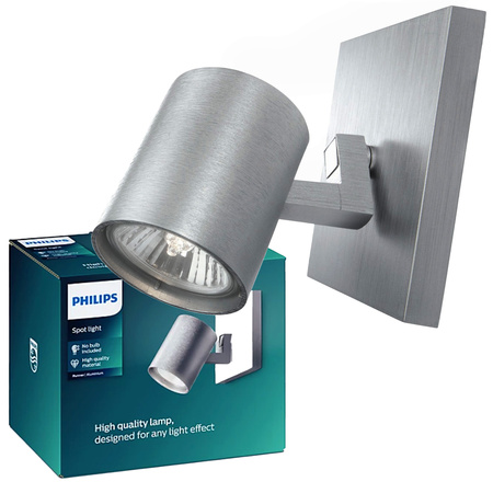 LED RUNNER GU10 Reflektor-Deckenleuchte Aluminium PHILIPS