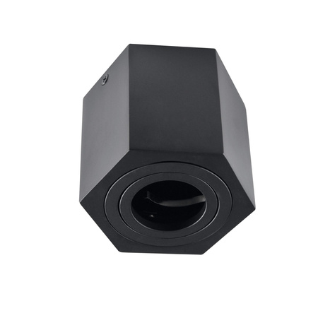 Sechseckige GU10 LED bewegliche SPOT-Deckenleuchte für die Deckenmontage in Schwarz