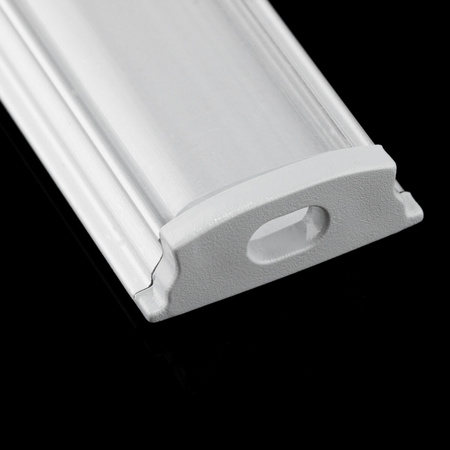 Aluminium LED-Profil KM34, 2m Silber LUMILED