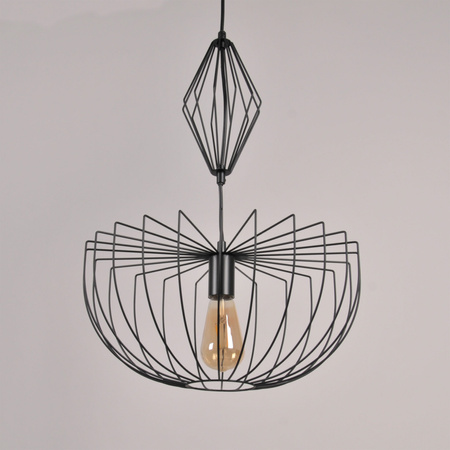 Hängelampe Hängend E27 Schwarz Jasmina Sanico Goldlux