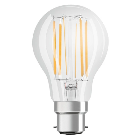 LED-Glühbirne A60 B22d 7.5W = 75W 1055lm 4000K Neutral 300° Retrofit Glühfaden CLASSIC Osram