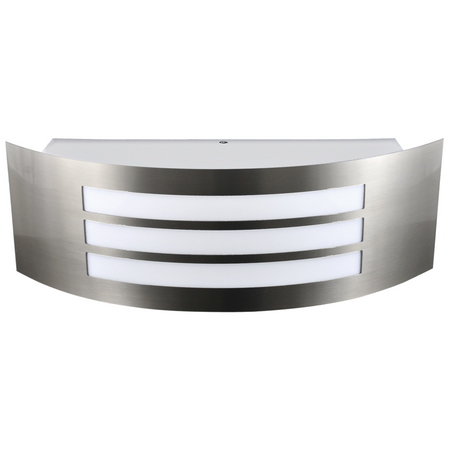 LED-Gartendeckenleuchte E27 Sitom GOLDLUX (Polux) Silberstahl Inox