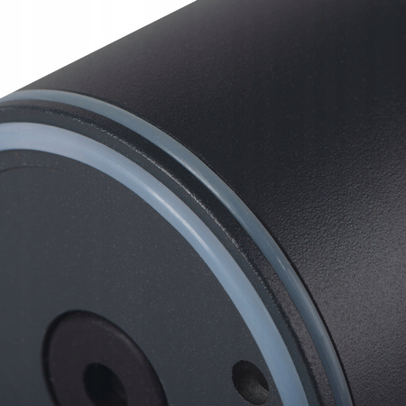 Runde Aufbau-Deckenleuchte Aqilo GU10 IP65 Spot Tube Graphit KANLUX