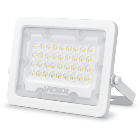 LED Fluter 30W 2700lm 5000K IP65 Weiß VIDEOX LUCA