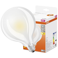 E27 G95 LED Leuchtmittel 6,5W = 60W 806lm 2700K Warm 300° OSRAM Retrofit Filament