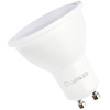 Einbaustrahler GU10, MR16 HALOGEN Quadrat beweglich Schwarz CASSIO+LED Lampen GU10, 6W=60W 580lm warm LUMILED