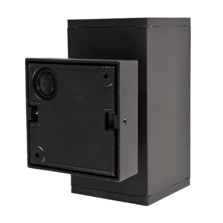 Wandleuchte Außenfassadenleuchte 12W GU10 Schwarz IP54 Morris Sanico Goldlux