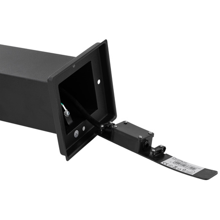 Gartenpfosten IBERI Outdoor Standing 230V 40cm 4x Netzsteckdose LUMILED