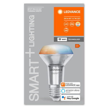 LED-Lampe E27 R63 4,7W = 40W 345lm CCT 45° LEDVANCE SMART+ WIFI Dimmbar