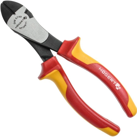 Hoegert Technik 180mm Seitenschneider zum Kabelschneiden 1000V VDE Hoegert Technik