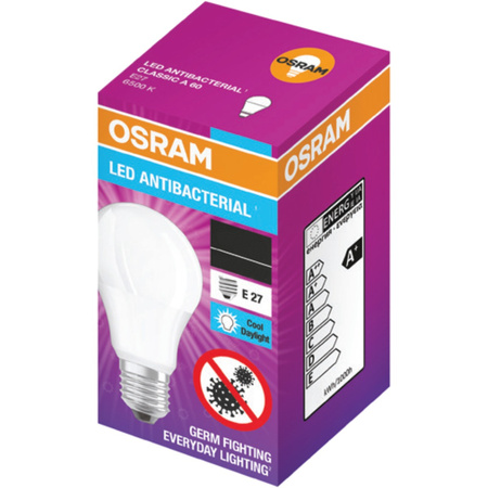 LED Lampen E27 A60 13W = 100W 1521lm 6500K Kalt 200° OSRAM ANTIBAKTERIELL