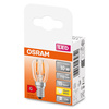 E14 T26 LED Lampe 2,2 W = 10 W, 110 lm, 2700 K, Wärme 320 °, OSRAM STAR-Filament
