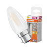 LED-Lampe B35 Kerze B22d 5.5W = 60W 806lm 2700K Warm 300° Retrofit Glühfaden CLASSIC Osram
