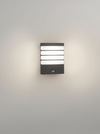 Gartenleuchte LED Wandleuchte RACCOON IR myGarden 3W 2700K IP44 mit Bewegungs- und Dämmerungssensor Anthrazit PHILIPS