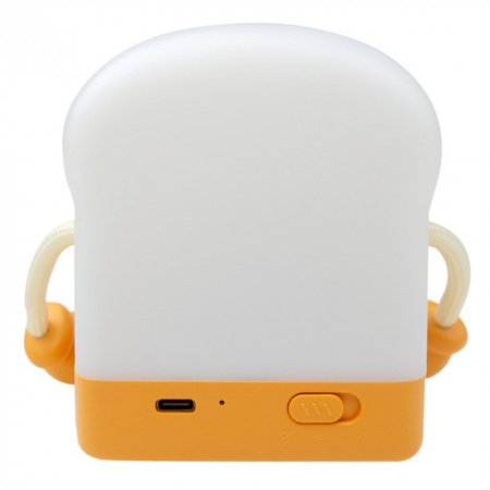 Kinder LED Nachtlicht 1W 3000K Warm USB Wiederaufladbar 1200mAh Orange|Weiß MARY'S TISSUE