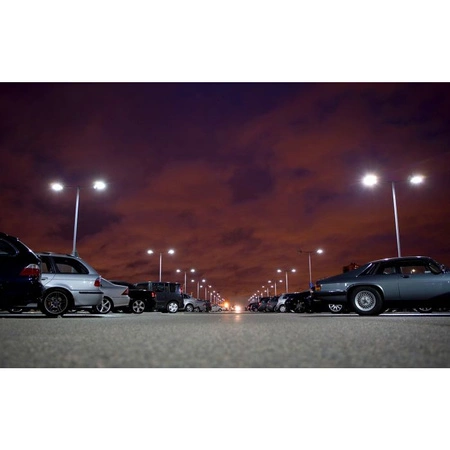 LED-Straßenlampe QR 50W IP65 5000K 5000lm Grau