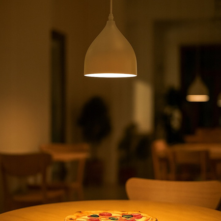 Masterled E27 Weiß Como Hängelampe