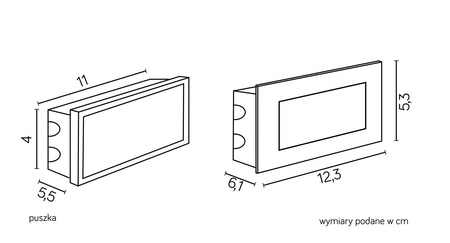 Gartenleuchte für den Außenbereich LED-Wandeinbauleuchte Led InoxE 04 1,5 W 64lm 3000 K warm Su-Ma