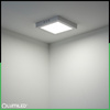 LED-Deckenanbauleuchte 18W Square 4000K GLOW White LUMILED
