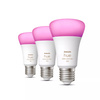 3PAK LED-Glühbirne E27 A60 6,5W CCT RGB PHILIPS HUE Weiß & COLOR Ambiente Bluetooth Zigbee