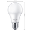 LED Lampen E27 A60 10W = 75W 1055lm 4000K Neutral Milk PHILIPS