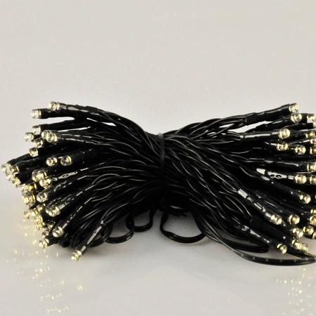 SOLARGIRLANDE 21,9m Garten DEKORATIV 200x LED 3000K warmer GLANZ GOLDLUX (Polux)