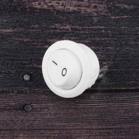 Schalter Wippenschalter für Möbel ON/OFF Weiß LUMILED