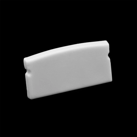 Aluminium LED-Profil KM36 mit Klarglasabdeckung und Endkappen, 2m Silber LUMILED