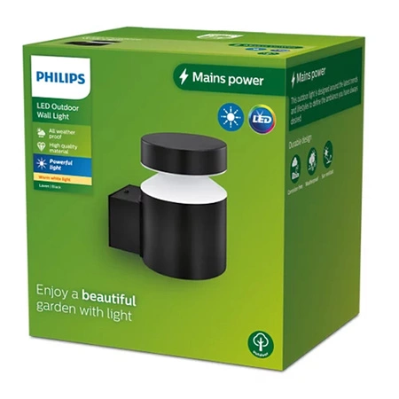 Garten LED Wandleuchte LAVEN 6W 2700K IP44 PHILIPS