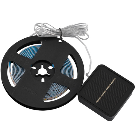 Solar-LED-Strip, LED-Streifen 180xLED 3000K IP44 3m warm AVERO LUMILED