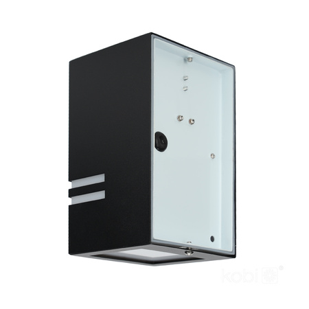 LED-Gartenlampe QUAZAR 11 GU10 IP44 KOBI ALUMINIUM SCHWARZ