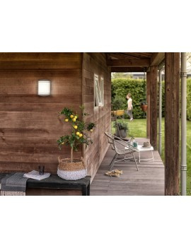 Gartenleuchte LED Wandleuchte ANTELOPE myGarden 6W 4000K IP44 Weiß PHILIPS