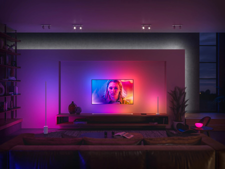 LED Play Tube Linear Weiß GRADIENT EU/UK 20W CCT RGB PHILIPS HUE Schreibtischlampe