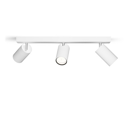 Reflektor-Deckenleuchte 3x GU10 IP44 Weiß Kosipo Philips