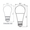 LED Lampen IQ-LED E27 A67 19W 2452lm 6500K Kaltlicht KANLUX