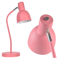 Schreibtischlampe Verstellbar E27 Rosa Mimi Sanico Goldlux