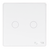 Touch-Schalter Zweipoliger WIFI Smart max 2x 800W 230V Tuya GOLDLUX (Polux)
