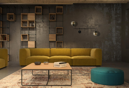 MONACO 9362 Nowodvorski Wandleuchte Schwarz 2xE27 Stahl Wandleuchte Stahl + Glas Vintage