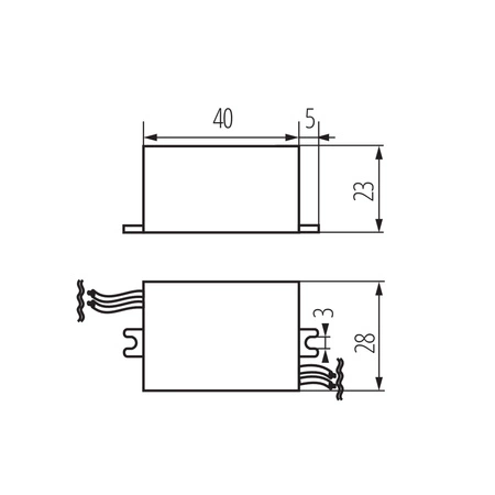 Elektronisches Netzgerät ADI 3W 220-240 AC KANLUX