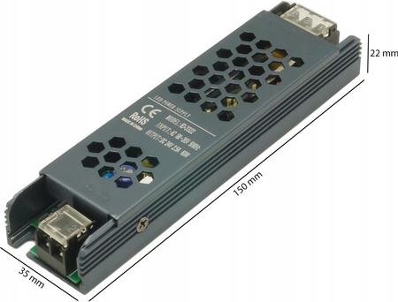 Modulares Konstantspannungsnetzteil 60W 24 V 2,5 A DC SLIM