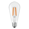 LED-Lampe ST64 E27 5W = 75W 1055lm 2700K Warm 330° Glühfaden CLASSIC ENERGY EFFICIENCY Osram