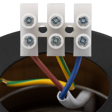 HALOGEN-Anbauleuchte SUNLA Tuba Gx53 LED Spot Wandleuchte Waltz Schwarz und Gold LUMILED