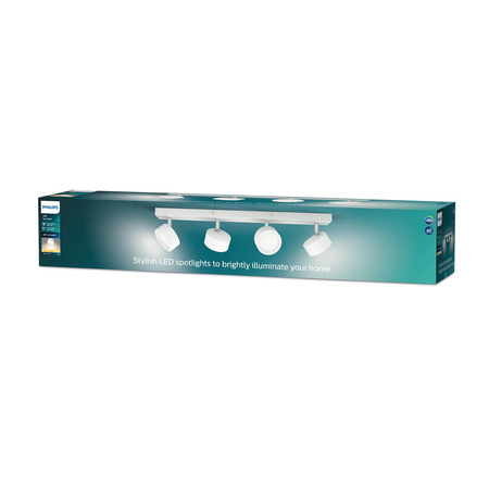 LED-Reflektor-Deckenleuchte 22W 2200lm 2700K Weiß Bruder Philips