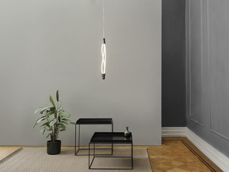 Dekorative LED-Deckenpendelleuchte 18W 1800lm 3000K Warm Dimmbar Überhang Grau Dekor Ledvance