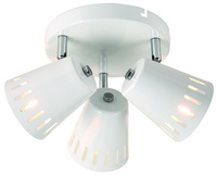 EMMA 3xE14 Moving Ceiling Lamp Weiß LM-3.92 Lamkur