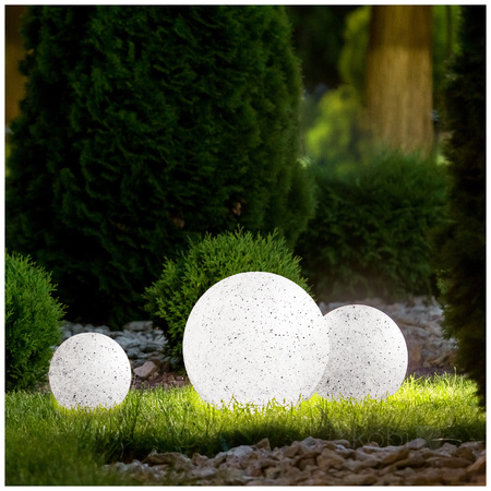 Gartenkugel-LAMPE für den Garten E27 GARTENKUGEL S Kobi 25cm